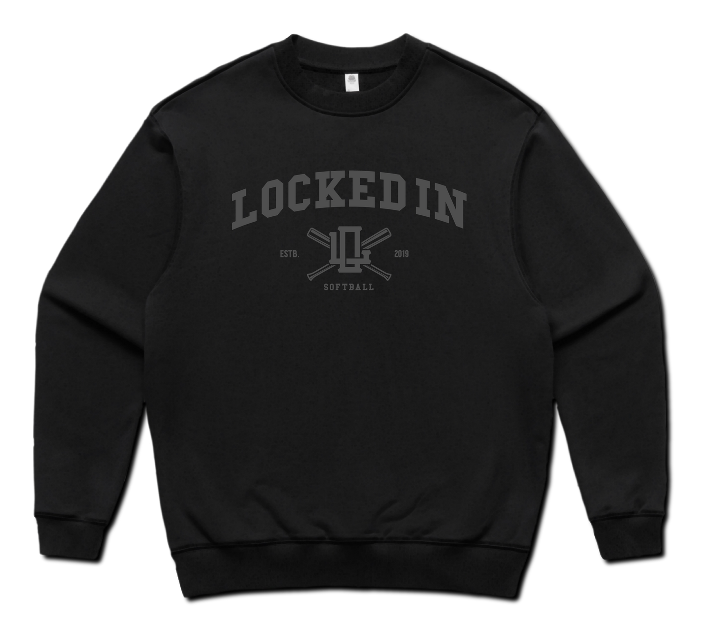 LOCKED IN Heavy Crew Sweatshirt