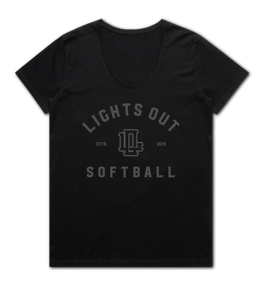 TRAINER Women's Cut, Maple V Neck