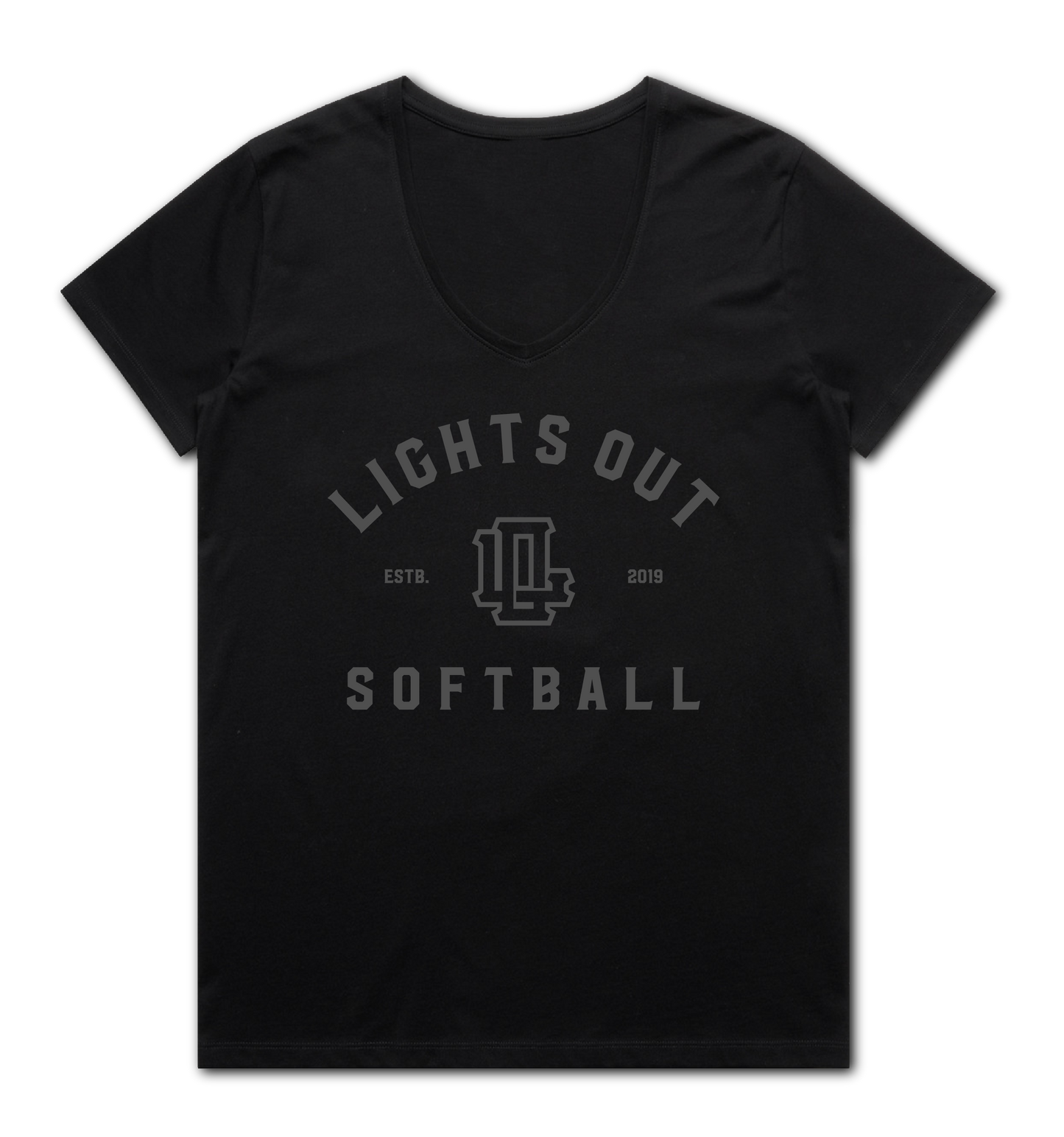 TRAINER Women's Cut, Maple V Neck